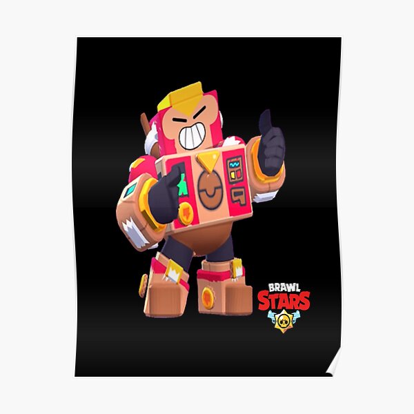 Brawlers Wall Art Redbubble - contra robos brawl stars