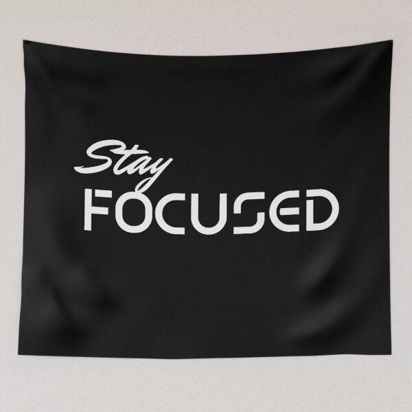 Item preview, restez concentré, stay focused, positive mindset, dont look back designed and sold by Lamar-creats.