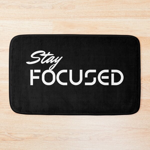 Item preview, restez concentré, stay focused, positive mindset, dont look back designed and sold by Lamar-creats.