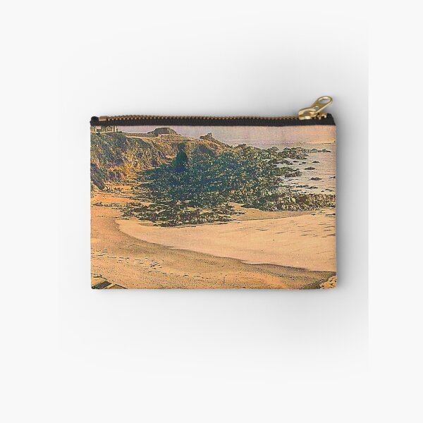 Item preview, Vintage Illustration of Coldingham Sands & Jock's Nose designed and sold by yourscotborders.