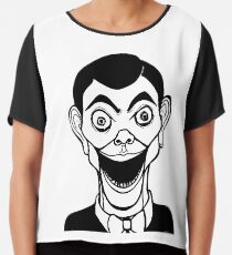 Night of the Living Dummy Chiffon Top