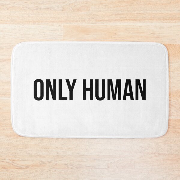 Item preview, ONLY HUMAN (Black Text) designed and sold by STUDIO-72.