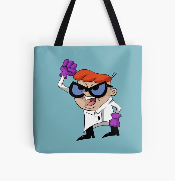 Dexter's Lab All Over Print Tote Bag