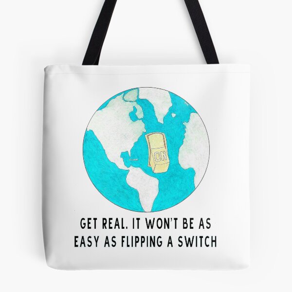 Item preview, Get real. It won't be as easy as flipping a switch designed and sold by Douglas  Walker.