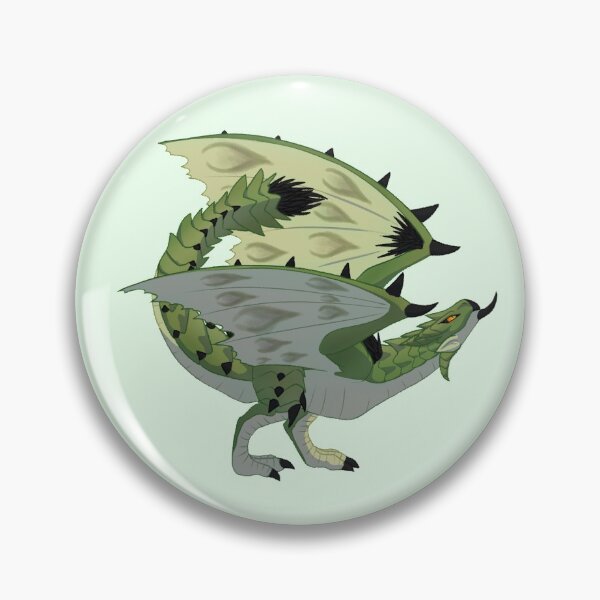 Item preview, Rathian Monster Hunter Wyvern designed and sold by SkeletonWoof.