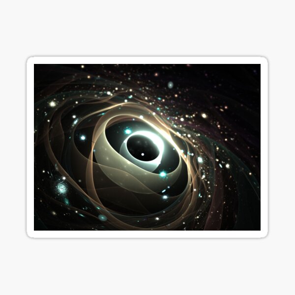 Cradle of a universe Sticker