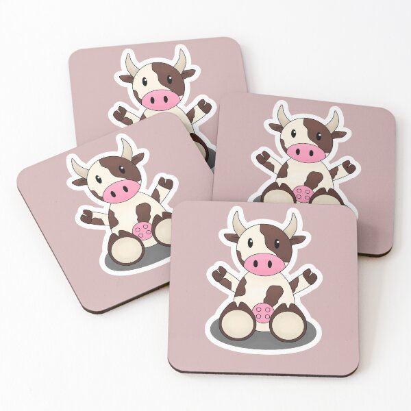 Item preview, Hash the Brown Cow Sticker designed and sold by cw-artworks.