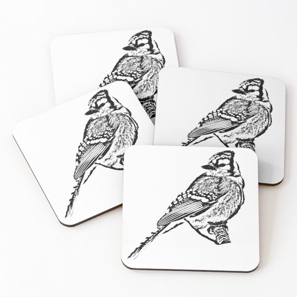 Item preview, Blue Jay digital sketch designed and sold by Brad Chambers.
