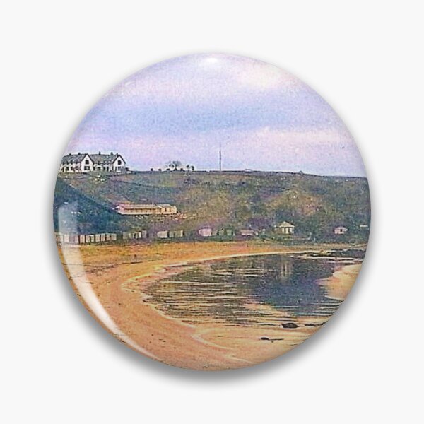 Item preview, Vintage Illustration of Coldingham Sands designed and sold by yourscotborders.