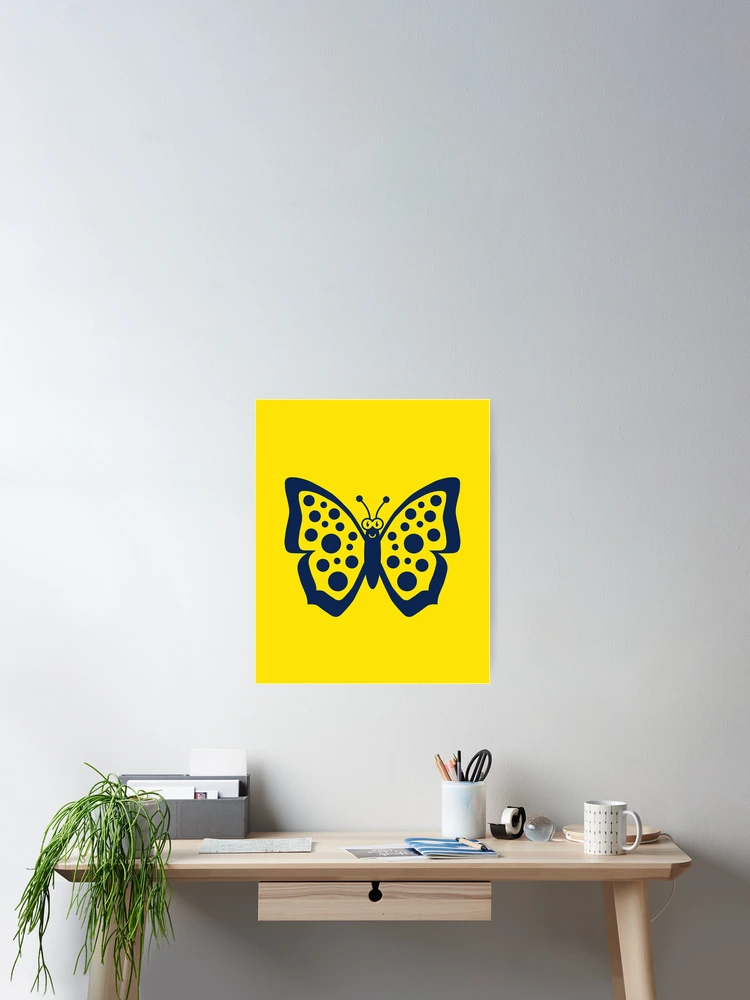 Imagen 2 de 3, Póster con la obra Cute Butterfly , diseñada y vendida por Patternsonly.