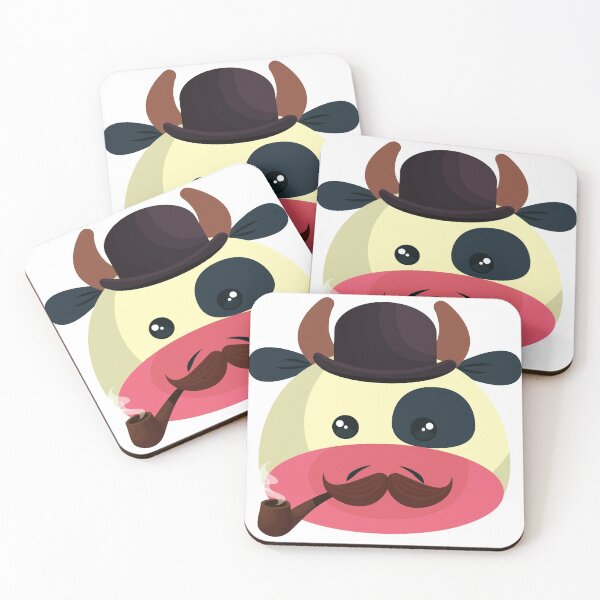 Item preview, Cute Little Cow Character Design designed and sold by Red-ElYoubi.