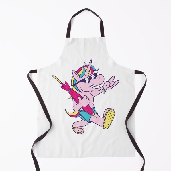 Item preview, Unicorn beach cartoon unicorns cartoon summer designed and sold by AaaleXX.