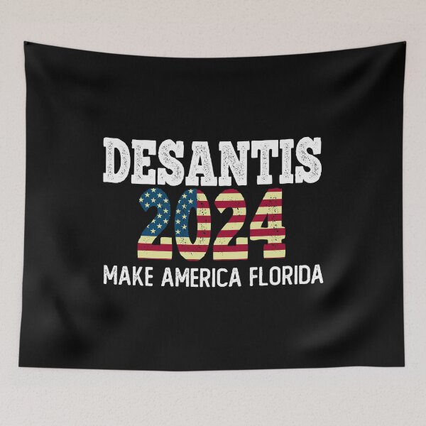 Item preview, desantis 2024, make america florida, political parties, trump 2024, pro trump news, desantis make america florida, desantis 2024 make america florida designed and sold by T-DESIGNEDZ.