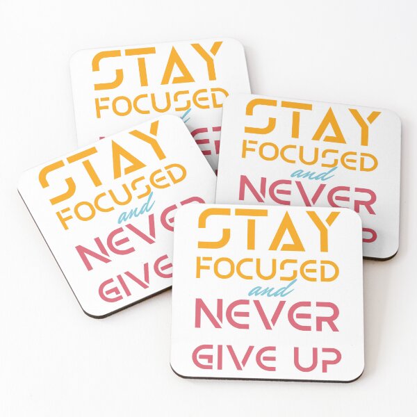 Item preview, stay focused, stay focused and never give up, positive mindset, dont look back designed and sold by Lamar-creats.