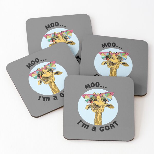 Item preview, Moo I'm a Goat Giraffe designed and sold by MoxiApparel.
