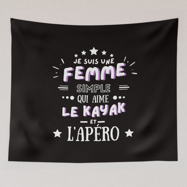 Item preview, Humor woman mom celebrates aperitif and kayaking designed and sold by Ydurand.
