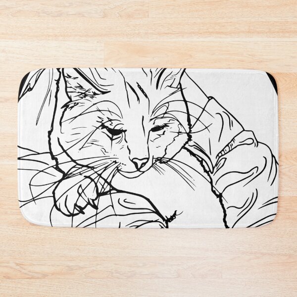 Item preview, cat in the arms designed and sold by Anastasiia Yurevych.