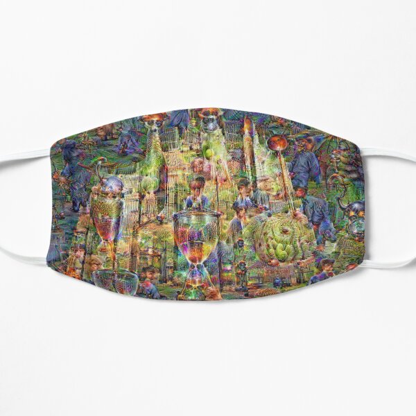DeepDream Pictures, Cathedral 001 Flat Mask