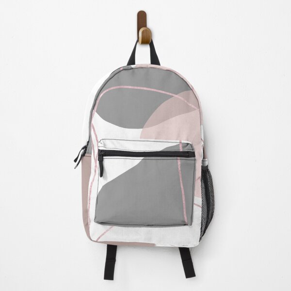 Item preview, Blush and Gray Minimalist Abstract Shapes designed and sold by Cato99.