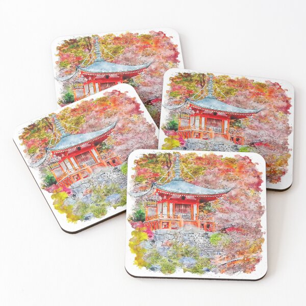 Item preview, Autumn in Tokyo Castle designed and sold by VerboShop.