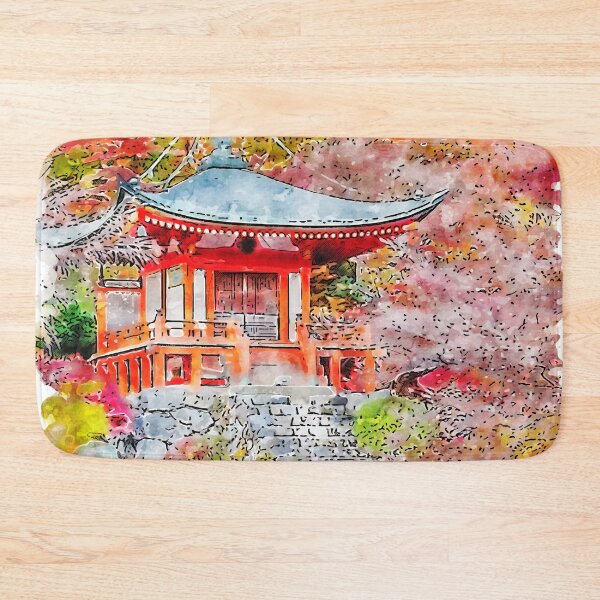Item preview, Autumn in Tokyo Castle designed and sold by VerboShop.