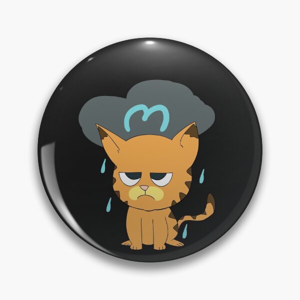 Item preview, It's Monday again cat designed and sold by magics-galore.