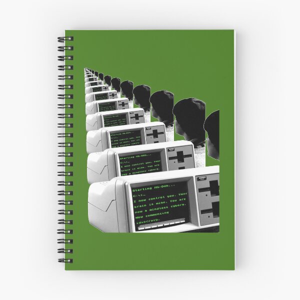 Artikelvorschau, Jetzt Beginn der Idiokratie // Vintage Computer Takeover Design entworfen und verkauft von acquiesce13.