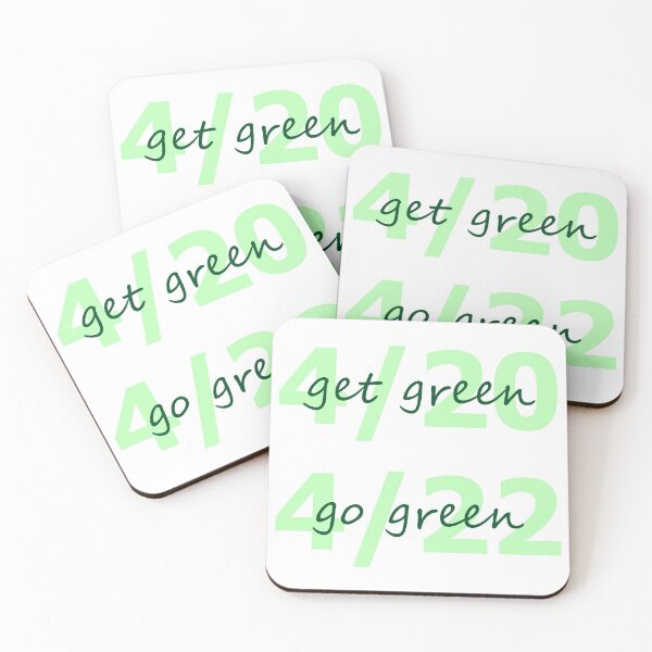 Item preview, Get Green 420 Go Green 422 designed and sold by mayapl.