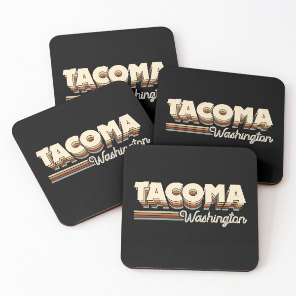 Item preview, Retro Tacoma Washington Gifts Men Women Vintage Tacoma designed and sold by merch8002.