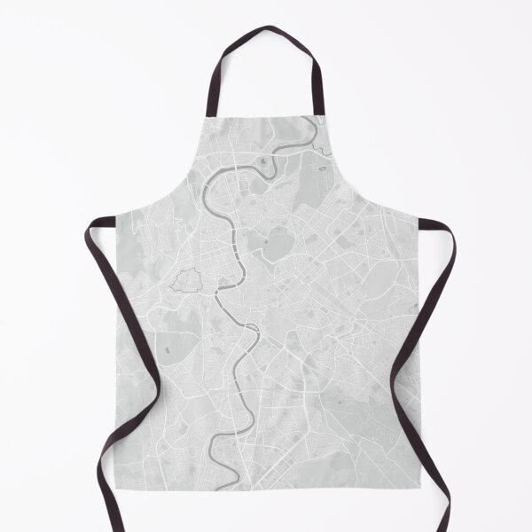 Item preview, Rome minimalistic map monochrome light gray designed and sold by softlycarol.