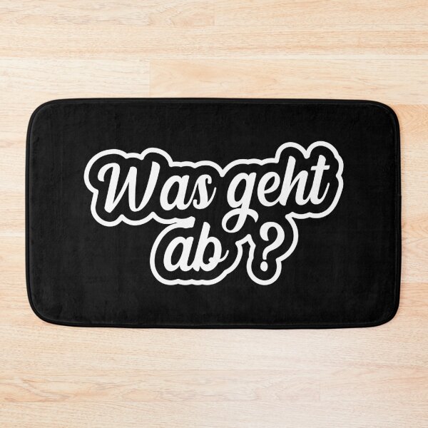 Item preview, What's Up Was Geht Ab designed and sold by Tobias Langner.