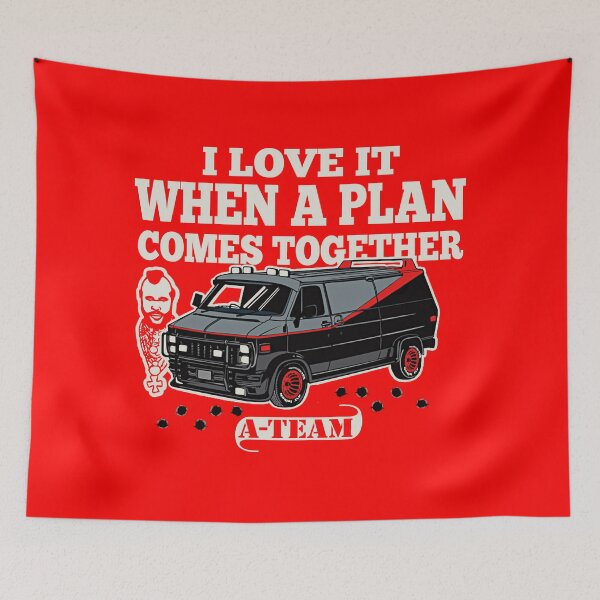 Item preview, I Love It When A Plan Comes Together designed and sold by Alema Art.