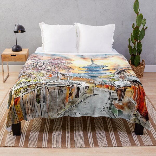 Item preview, Kyoto Village Street View designed and sold by VerboShop.