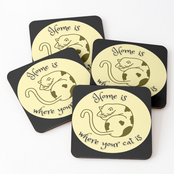 Item preview, Home is where your cat is designed and sold by LeBreab.