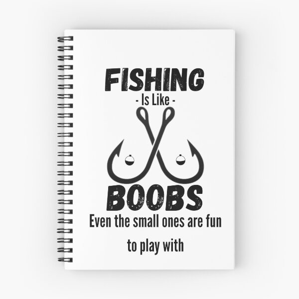Item preview, Fishing is like boobs designed and sold by parttimecrafter.