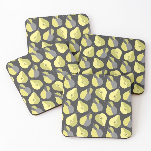 Item preview, Yellow Pears Pattern designed and sold by S Cube Design.