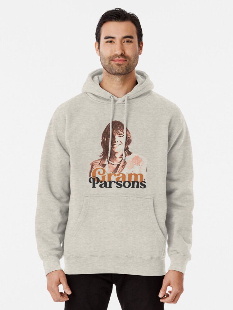 Gram Parsons // Outlaw Country Cosmic Americana Tribute Pullover Hoodie