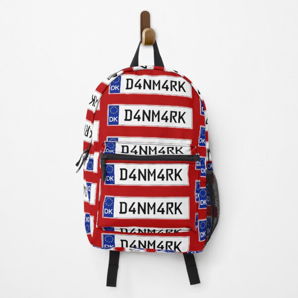 Item preview, Denmark Danmark car license plate designed and sold by Travellerz.
