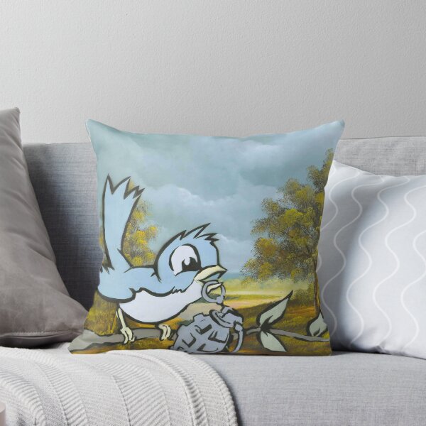 Item preview, Bird With Grenade On Calssic Oil Painting designed and sold by WE-ARE-BANKSY.