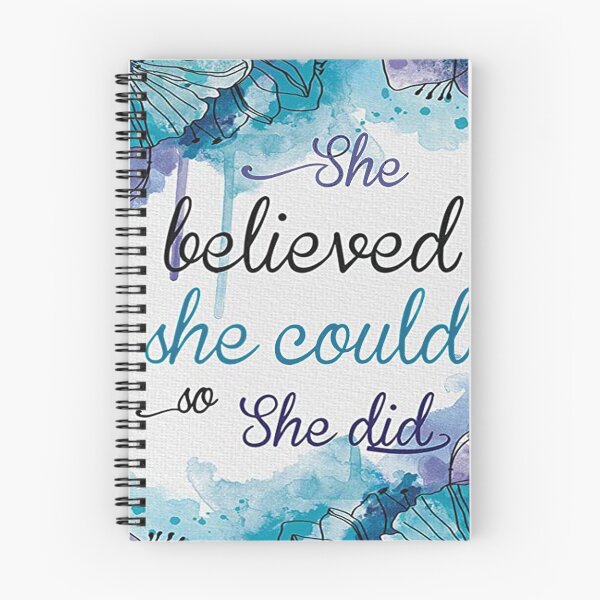 Item preview, She Believed She Could So She Did designed and sold by makeitdone.