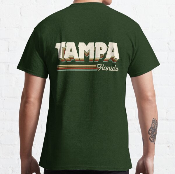 Miami Beach Florida Short-Sleeved T-Shirt Novelty Funny Print Mens