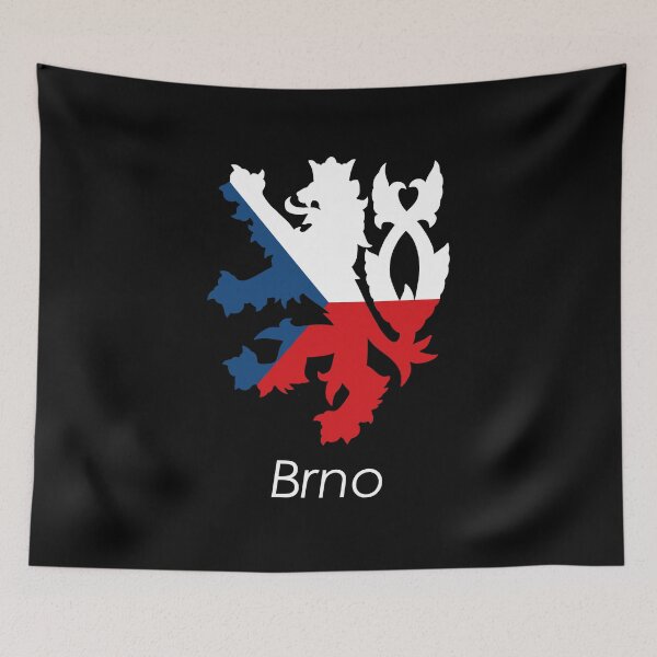 Item preview, Brno Czech Lion Flag designed and sold by FallenFeline.