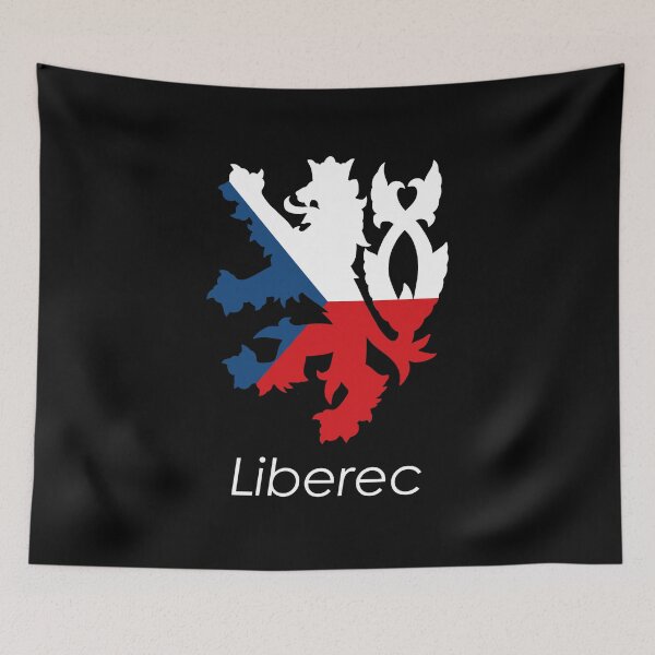 Item preview, Liberec Czech Lion Flag designed and sold by FallenFeline.