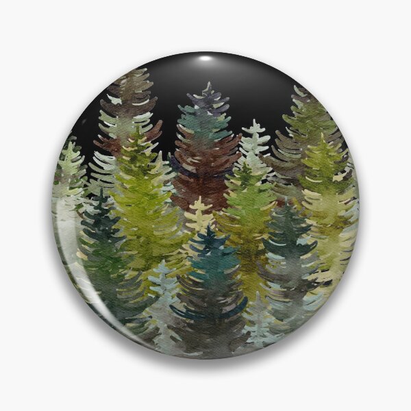 Item preview, evergreen,pine tree,acadia national park. Moon and tree, the forest of the quiet night designed and sold by November17th.
