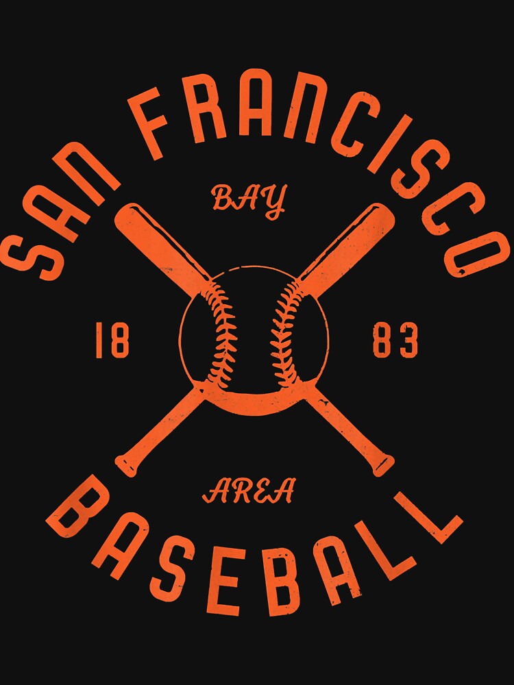 Vintage distressed San Francisco baseball t-shirt Pullover Hoodie for Sale  by MichaelMatt