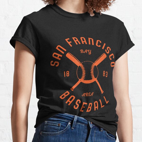 San Francisco Giants Iconic Secondary Colour Logo Graphic T-Shirt