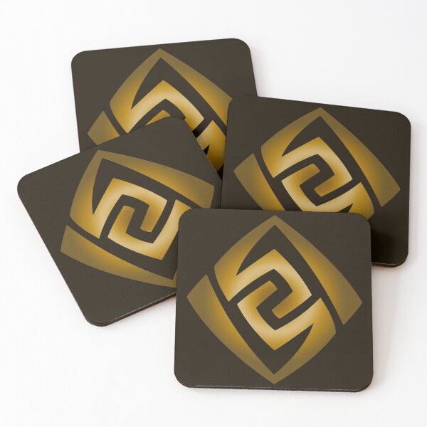 Item preview, Geo Icon Genshin Impact (dark) designed and sold by LokittyLevi.
