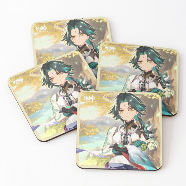 Item preview, Genshin Impact - Xiao Birthday Official Artwork 2021 designed and sold by Krimsy.