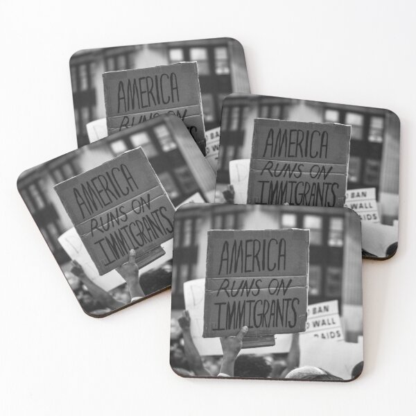Item preview, America Runs on Immigrants designed and sold by exchangeplace.