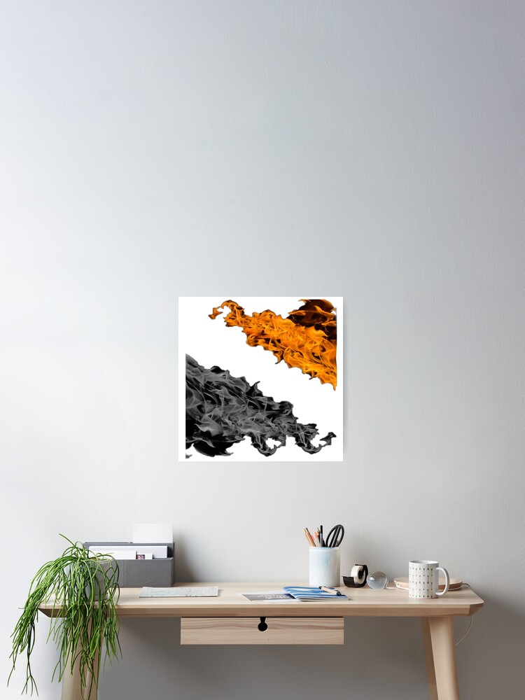 Thumbnail 2 of 3, Poster, Fire  designed and sold by Muhammad-545.